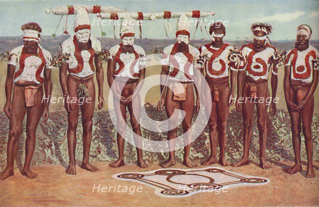 'Totemistic Ritual Among the Australian Blacks', c1935. Artist: Unknown.