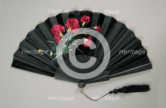 Fan, American, ca. 1885. Creator: Unknown.