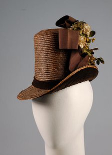 Hat, American, 1884-86. Creator: Unknown.