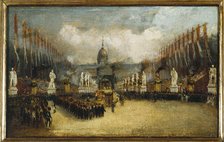 Arrival of Napoleon's ashes on the Esplanade des Invalides, December 15, 1840. Creator: Unknown.