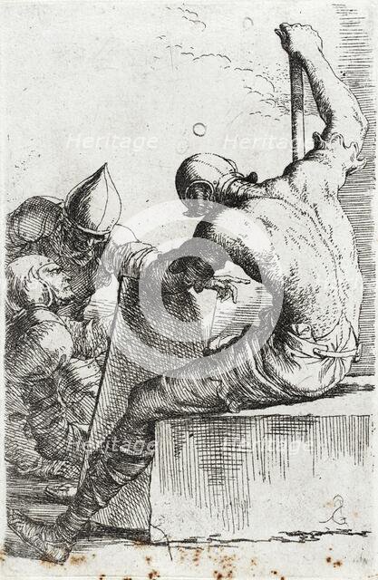 Figurine: A Warrior, between c1656 and c1657. Creator: Salvator Rosa.