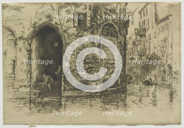 Two Doorways, 1880. Creator: James McNeill Whistler (American, 1834-1903).