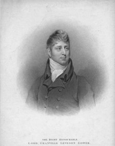 'The Right Honourable Lord Granville Leveson Gower', 1813. Creator: John Samuel Agar.