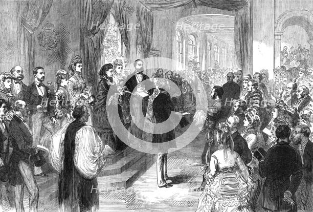 The Queen opening St. Thomas's Hospital, 1871. Creator: Unknown.