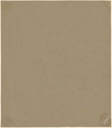 Study of a Female Nude, 1892. Creator: Elihu Vedder.