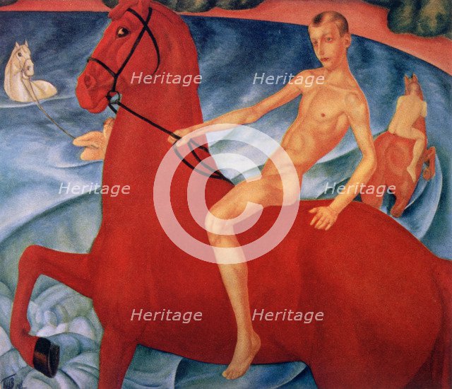 'Bathing of the Red Horse', 1912. Artist: Kuz'ma Petrov-Vodkin
