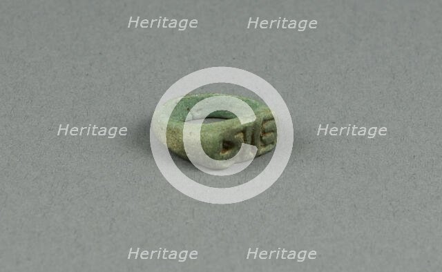Ring with Hieroglyphs, Egypt, New Kingdom-Third Intermediate Period?, Dynasty 18-25... Creator: Unknown.