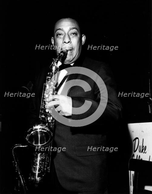 Johnny Hodges, Duke Ellington Band, 1962. Creator: Brian Foskett.