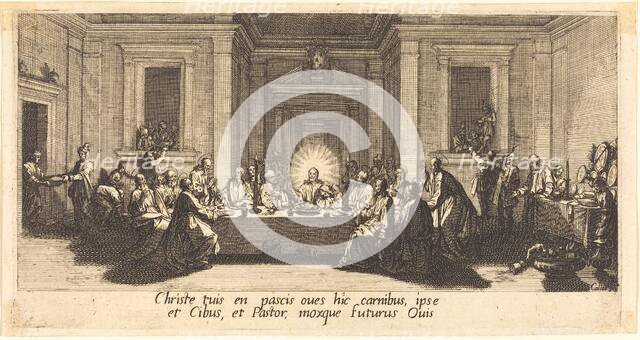 The Last Supper, c. 1618. Creator: Jacques Callot.