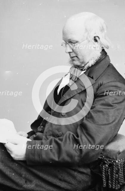 Horace Greeley, between 1855 and 1865. Creator: Unknown.