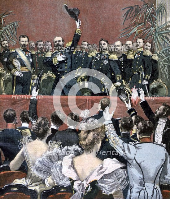 Hurrah! For the French!, 1893. Artist: Unknown