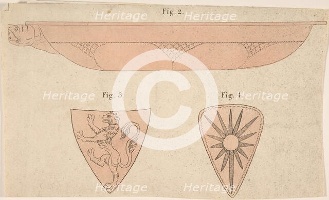 Shield Designs, second half 19th century. Creator: Anon.