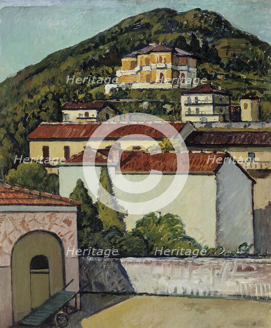 Landscape from Liguria, 1932. Creator: Pietro Marussig.