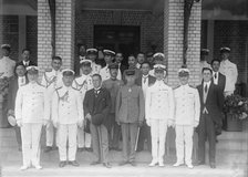 Japanese Mission To U.S. - Visit To Naval Academy, 1917. Creator: Harris & Ewing.