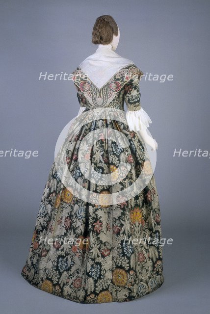 Silk dress. Artist: Unknown