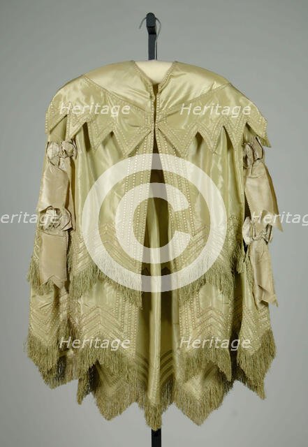 Evening cape, American, 1850-59. Creator: Unknown.