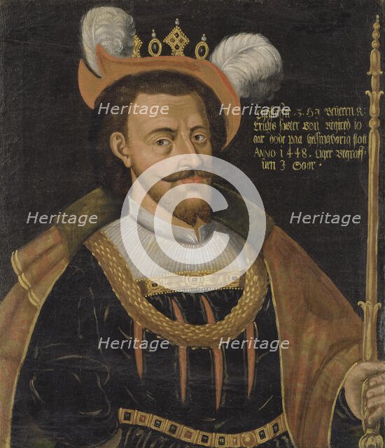 Kristoffer, 1418-48, of Bavaria king of Denmark Norway and Sweden, c15th century. Creator: Unknown.