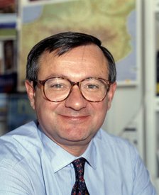 Javier Tusell Gómez (1945-2005), Spanish historian and journalist, photo, 1998.