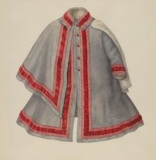 Girl's Coat, 1935/1942. Creator: Nancy Crimi.