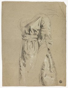 High-Waisted Gown, n.d. Creator: John Downman.