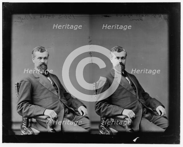 Henry Otis Pratt of Iowa, 1865-1880. Creator: Unknown.