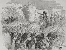 Napoleonic Wars: Siege of Acre (20 March to 21 May 1799), 1879.  Creator: Hippolyte Lavoignat.