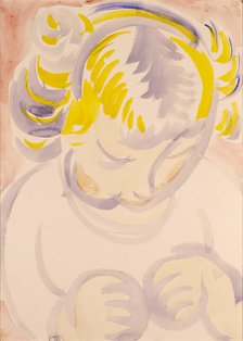 The Artist's Daughter, ca. 1916. Creator: Henry Lyman Saÿen.