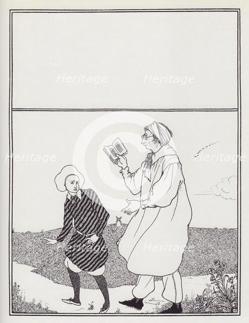 Cover Design for The Savoy No. 7, 1896. Creator: Aubrey Beardsley.