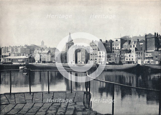 'Guernsey - The Old Harbour', 1895. Artist: Unknown.