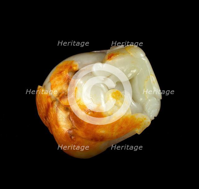 Coiled dragon, about 1700. Creator: Unknown.