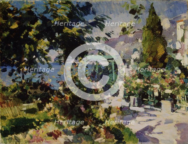 Gurzuf, 1917. Artist: Korovin, Konstantin Alexeyevich (1861-1939)