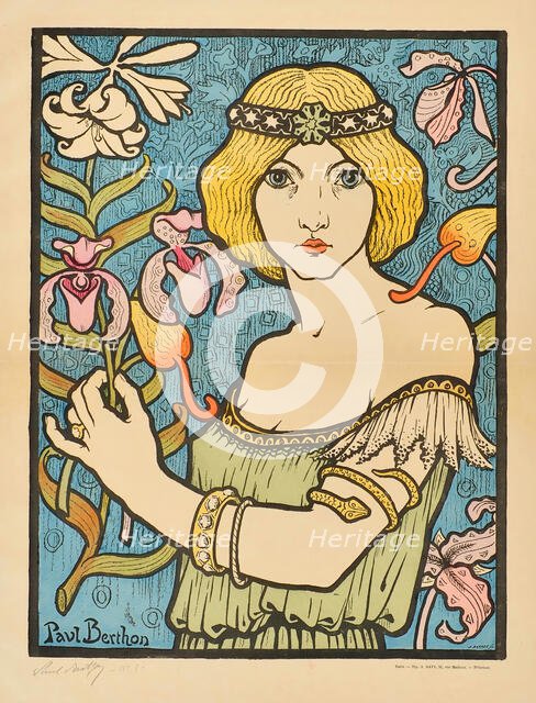 Salon des Cent , 1895. Creator: Berthon, Paul (1872-1909).