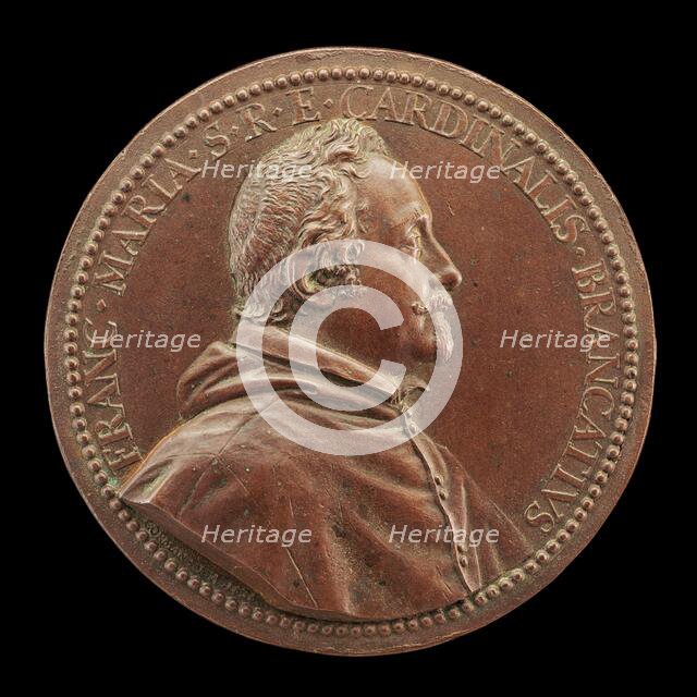 Francesco Maria Brancaccio, 1592--1675, Cardinal 1633, 1636. Creator: Johann Jakob Kornmann.