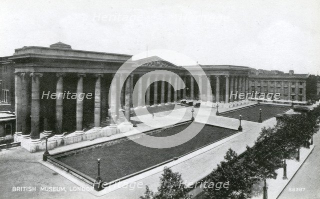 The British Museum, Great Russell Street, London, 20th century. Artist: Unknown
