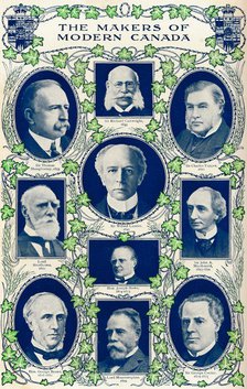 The makers of modern Canada, 1909. Creator: Unknown.