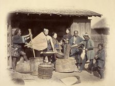 Preparation of the Rice, about 1868. Creator: Felice Beato.