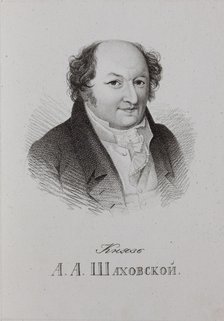 Portrait of Prince Alexander Alexandrovich Shakhovskoy (1777-1846).