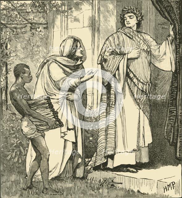 'Tarquinius and the Sibyl', 1890.   Creator: Unknown.