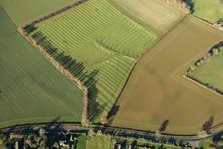 Arbury Banks near Chipping Warden, the earthwork remains of an Iron Age fort and medieval..., 2024 Creator: Damian Grady.