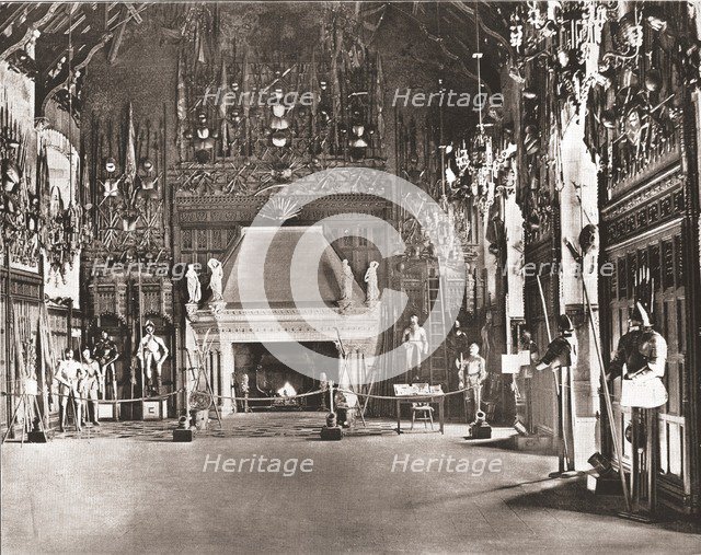 The Great Hall, Edinburgh Castle, Edinburgh, Scotland, 1894. Creator: Unknown.