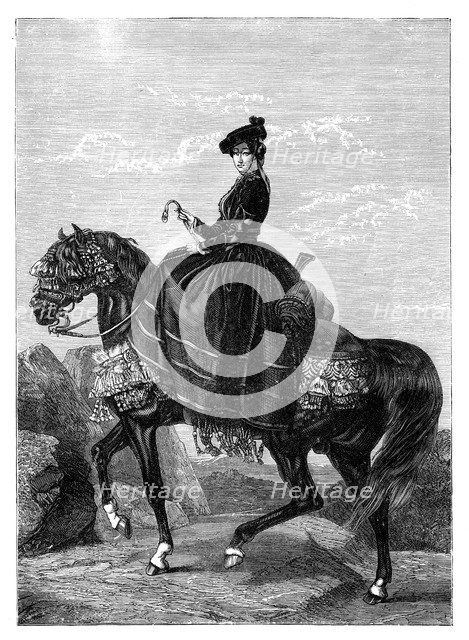 Empress Eugenie de Montijo (1826-1920). Artist: Unknown