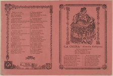 The Chinese Woman: Folk Songs, n.d. Creator: José Guadalupe Posada.