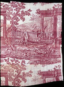 The Temple of Diana (Furnishing Fabric), Middlesex, 1775/85. Creator: Bromley Hall.
