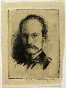 Portrait of the Artist, 1902. Creator: Donald Shaw MacLaughlan.