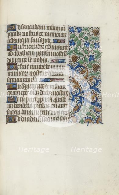 Book of Hours (Use of Rouen): fol. 144r, c. 1470. Creator: Master of the Geneva Latini (French, active Rouen, 1460-80).