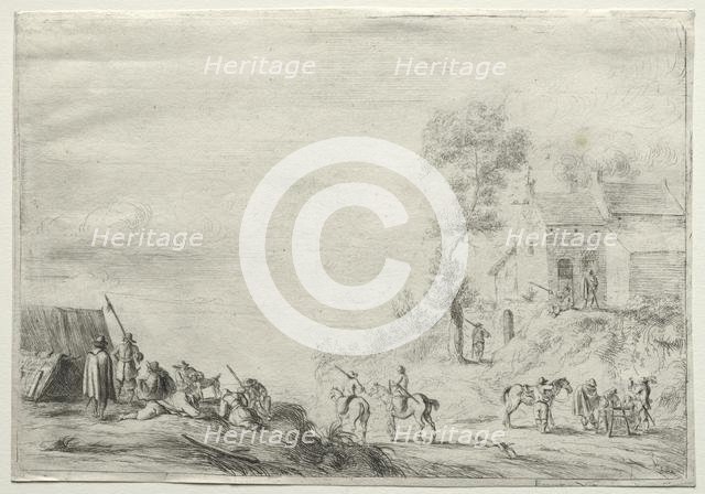 The Outpost. Creator: Robert van den Hoecke (Flemish, 1622-1668).