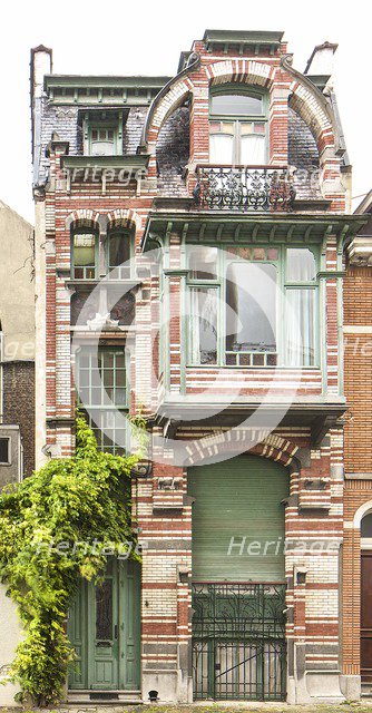 4 Rue de l'Abdication, Brussels, Belgium, (1902) c2014-2017. Artist: Alan John Ainsworth.