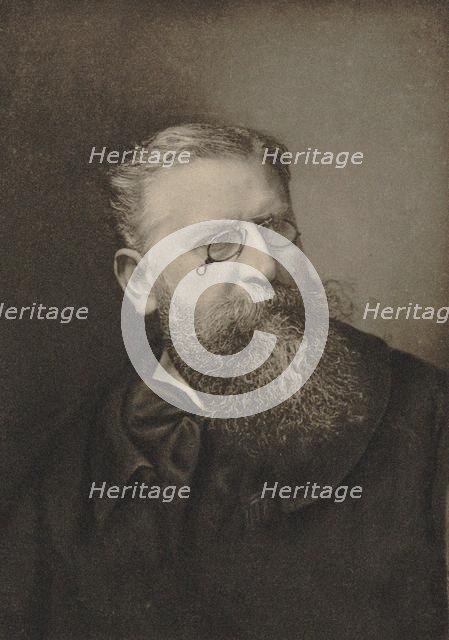 Portrait of the composer Raoul Pugno (1852-1914), c. 1900-1910. Creator: Fedetsky, Alfred Konstantinovich (1857-1902).