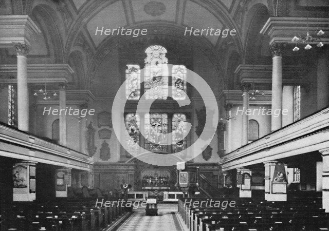 'Interior of St. James's Church, Piccadilly', 1903. Artist: Unknown.