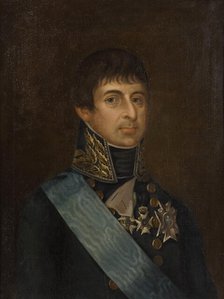 Karl August, 1768-1810, Duke of Holstein-Sonderburg-Augustenborg, Crown Prince of Sweden, 1830. Creator: Johan Gustaf Köhler.